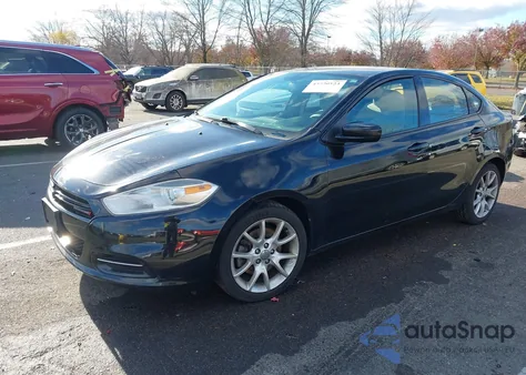2013 Dodge Dart Sxt из США, поврежденный, VIN 1C3CDFBH9DD134242